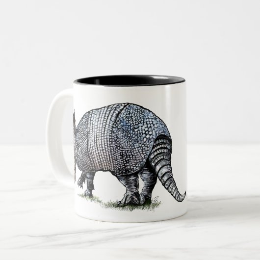 Armadillo Zweifarbige Tasse (Vorderseite Links)