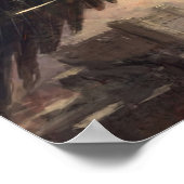 Armageddon Angel auf Schlachtfeld-Poster Poster (Ecke)