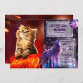 Armageddon Einladung (Vorne/Hinten)