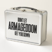 Armageddon Metall Brotdose (Vorderseite)