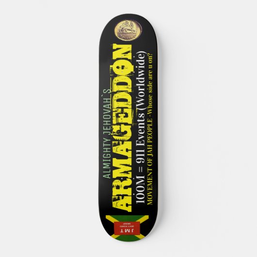ARMAGEGGEDON Skateboard (Vorderseite)