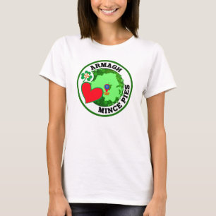 Armagh, Nordirland Lieben Mince Pies T-Shirt