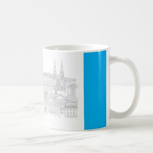Armagh Stadtansicht Kaffeetasse (Rechts)
