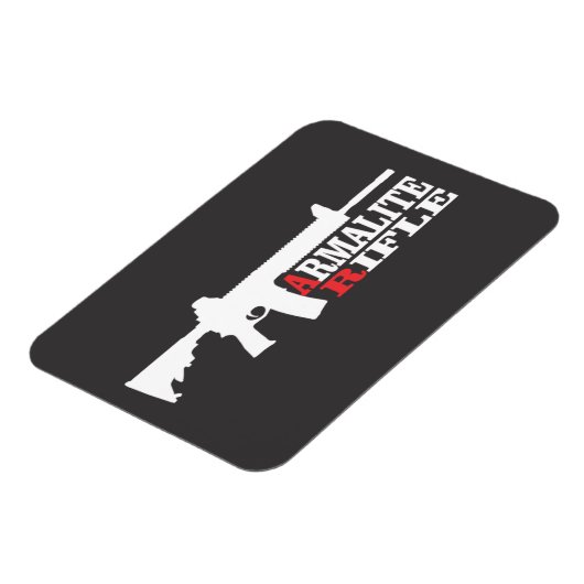 Armalite Rifle, Magnet (Linke Seite)