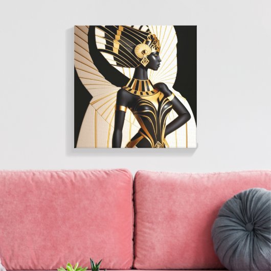 ARMANA QUEEN #3 CANVAS DRINT LEINWANDDRUCK (Insitu (Wohnzimmer))