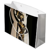 ARMANA QUEEN #3 GIFT BAG GROßE GESCHENKTÜTE (Rückseite Schrägansicht)