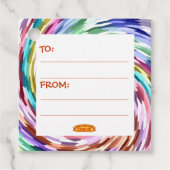 Armand, armadillo ringmaster geschenkanhänger (Vorderseite)