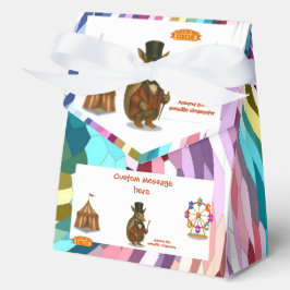 Armand, armadillo ringmaster geschenkschachtel