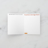 Armand, armadillo ringmaster karte (Innenseite)