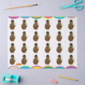 Armand, armadillo ringmaster seidenpapier (Basteln)