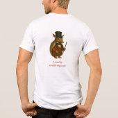 Armand, armadillo ringmaster Tri-Blend shirt (Rückseite)