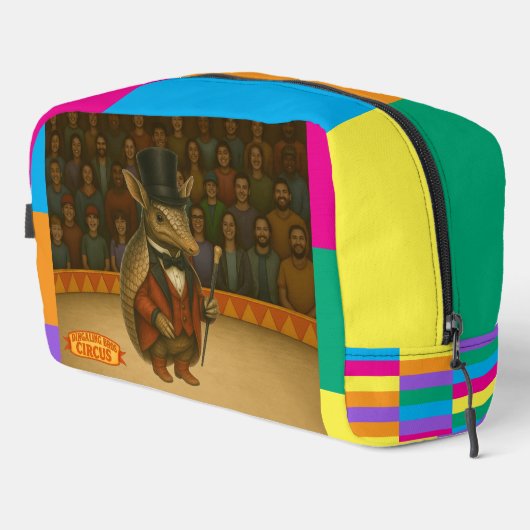 Armand, armadillo ringmaster waschbeutel (Rechte Ecke)