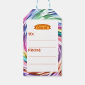 Armand, Armadillo-Ringmeister Geschenkanhänger (Rückseite)