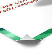 Armand, Armadillo-Ringmeister Poster (Ecke)