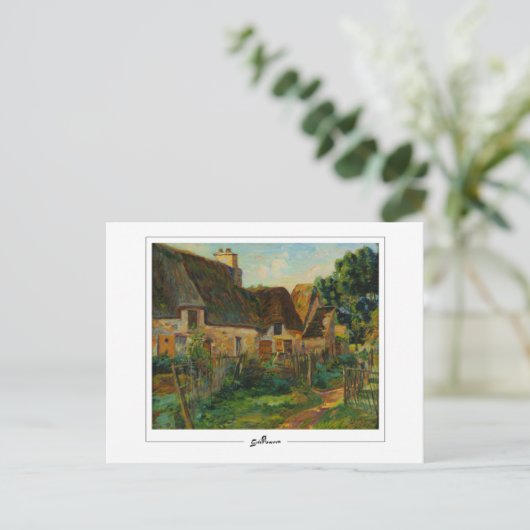 Armand Guillaumin #14 - Fine Art Postcard Postkarte (Stehend Vorderseite)