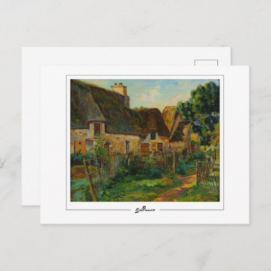Armand Guillaumin #14 - Fine Art Postcard Postkarte (Vorne/Hinten)