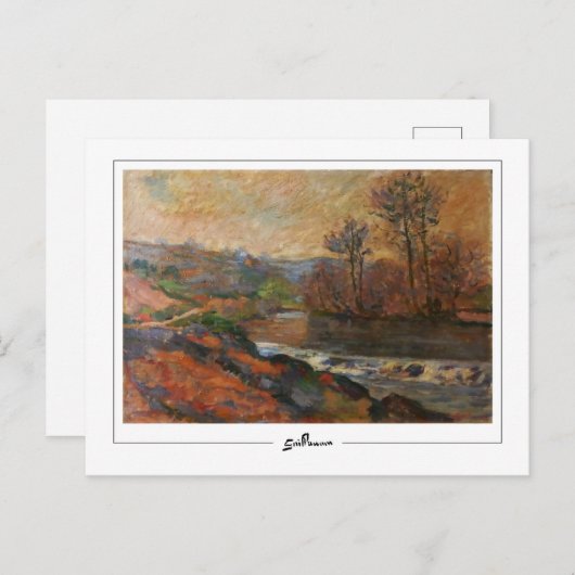 Armand Guillaumin #162 - Fine Art Postcard Postkarte (Vorne/Hinten)