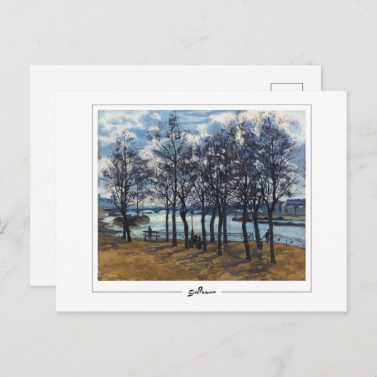 Armand Guillaumin #16 - Fine Art Postcard Postkarte (Vorne/Hinten)