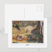 Armand Guillaumin #202 - Fine Art Postcard Postkarte (Vorne/Hinten)