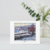 Armand Guillaumin #45 - Fine Art Postcard Postkarte (Stehend Vorderseite)