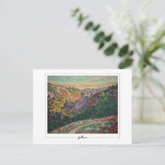 Armand Guillaumin #77 - Fine Art Postcard Postkarte (Stehend Vorderseite)