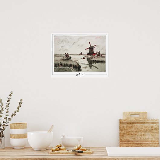 Armand Guillaumin Zedign Art Poster #140 (Küche)