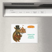 Armand, Gürteltier-Zirkusdirektor Magnet (In Situ (Geschirrspüler))