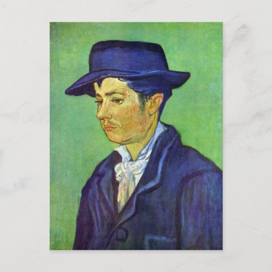 Armand Roulin von Vincent van Gogh Postkarte (Vorderseite)