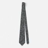 Armani Black Diamond Foulard Krawatte (Vorderseite)