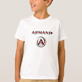 "ARMANI Kids' Logo T - Shirt - stilvoll und komfor (Vorderseite)