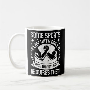 Armarm Wrestling Armwrestler Athlete Squeeeeeeeeee Kaffeetasse