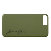 Armaturengrüner Hintergrund Case-Mate iPhone Hülle (Rückseite (Horizontal))