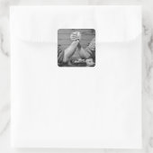 Armaufkleber für Wrestling Quadratischer Aufkleber (Tasche)