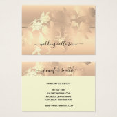 Armband Display Card Romantic Vintage Pink Blush (Vorne & Hinten)