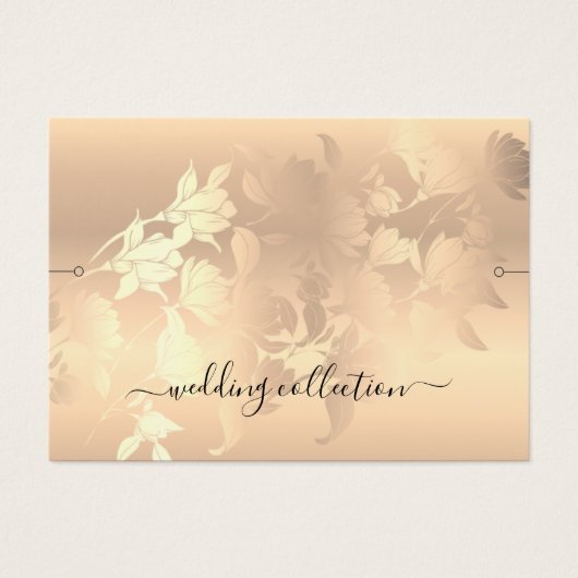 Armband Display Card Romantic Vintage Pink Blush (Vorderseite)