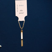 Armband-Inhaber Blush Pink-Logo-Logo Visitenkarten