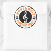 Armband Runder Aufkleber (Tasche)