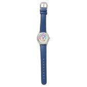 Armbanduhr als Lernuhr für Kinder - Geschenk (Flach)