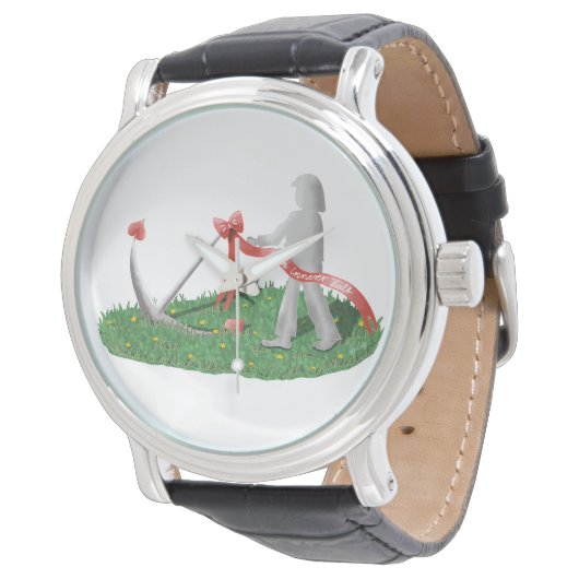 Armbanduhr Anker (Schrägansicht)