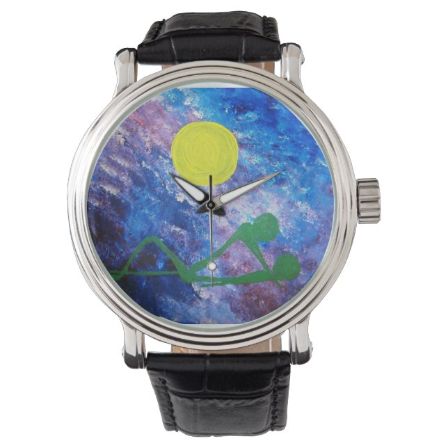 Armbanduhr Liebespaar (Vorderseite)