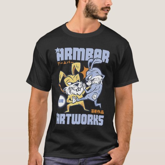 Armbar Artefakte Kampftechniken Armbar-Bar T-Shirt (Vorderseite)