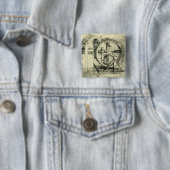 Armbrust mit Tretrad von Leonardo da Vinci Button (Beispiel)