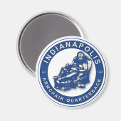 ARMCHAIR QB - Indianapolis Magnet (Vorderseite/Rückseite)