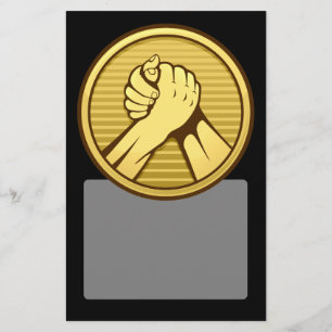 Armdrücken Gold Flyer