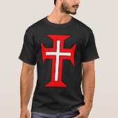 Arme Fellow-Soldaten Christi und des Tempels T-Shirt (Vorderseite)