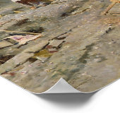 Arme Menschen Ansammlung Kohle Poster (Ecke)