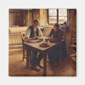 Arme Menschen Magnet (Vorne)