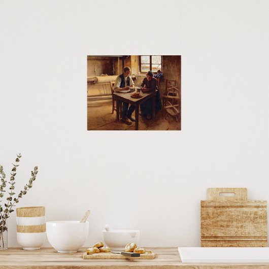 Arme Menschen Poster (Küche)