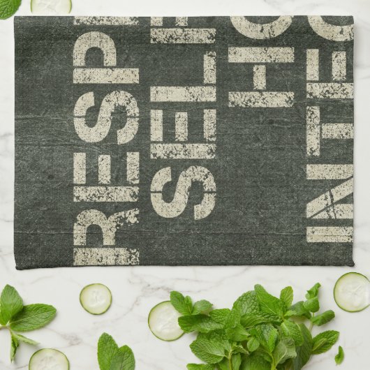 Arme schätzt Handtuch (Gefaltet)