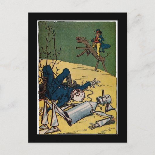 Arme Skelette und TinMan Postkarte (Vorderseite)